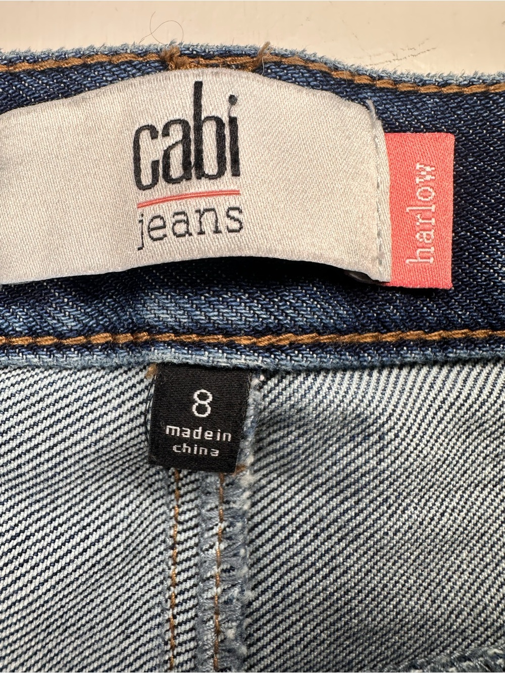 CAbi Harlow Jeans size 8 - Picture 7 of 8